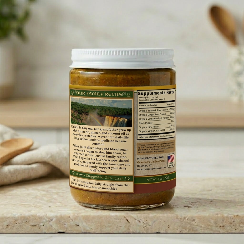 Grandad's Golden Paste — Joint & Inflammation Support
